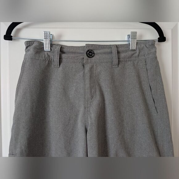 Pelagic Youth Deep Sea Grey Hybrid Shorts Water Activated Pattern Boys Size 27 - Picture 9 of 12
